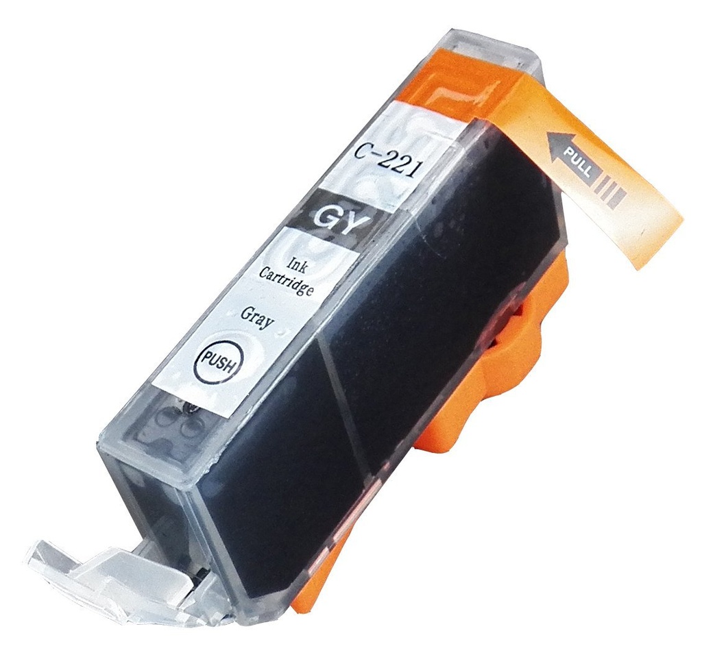 [33003644783-02] CARTUCHO DE TINTA CLI 221 GRIS REMANUFACTURADO / GENERICO