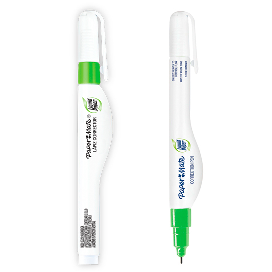 CORRECTOR EN PLUMA LIQUID PAPER / PAPER MATE