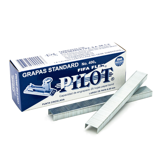 GRAPA ESTANDAR PILOT FIFA 4000 CAJA CON 5040 GRAPAS / PILOT