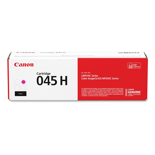 [1244C001AA] TONER ORIGINAL CANON 045H MAGENTA 2.2K / CANON