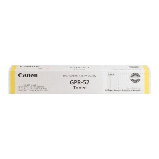 TONER ORIGINAL CANON GPR-52 AMARILLO / CANON **DESCONTINUADO**