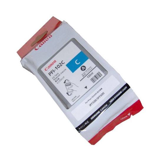CART. TINTA CANON PFI 102 CYAN / CANON **DESCONTINUADO**