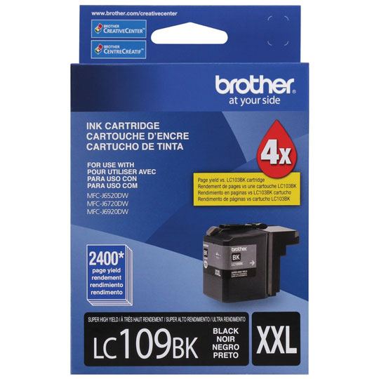 [BRO-TIN-LC109BK] CART. TINTA BROTHER LC 109 XXL NEGRO / BROTHER **DESCONTINUADO**