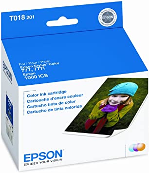 CART. TINTA EPSON T018201 COLOR / EPSON **REMATE**