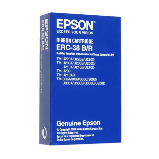[EPS-CIN-ERC38BR] CINTA EPSON TMU 200 BICOLOR / EPSON