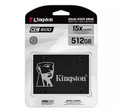 [ME-KIN-512KC600] DISCO DURO SOLIDO 2.5  SATA3 512 GB / KINGSTON