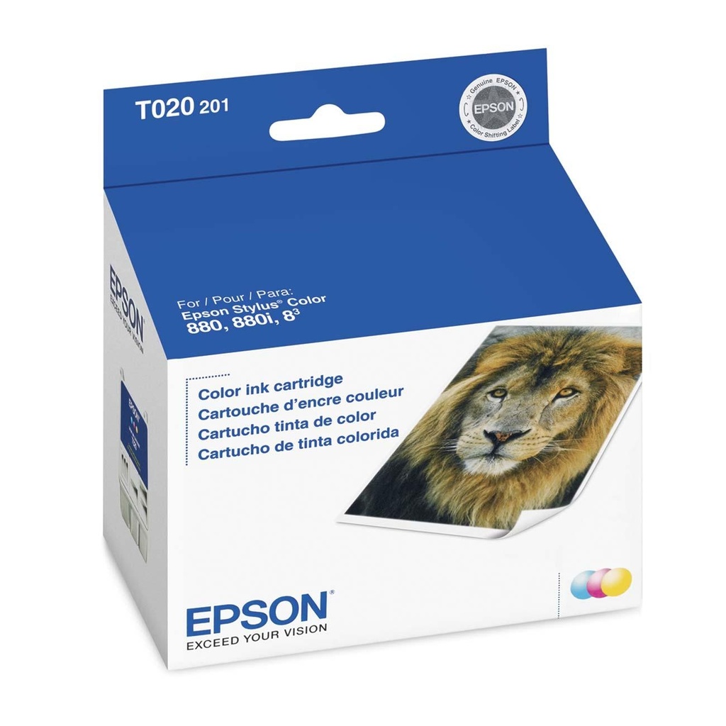 CART. TINTA EPSON T020 COLOR / EPSON