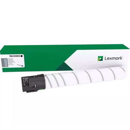 TONER ORIGINAL LEXMARK 76C00K0 NEGRO 18.5K / LEXMARK