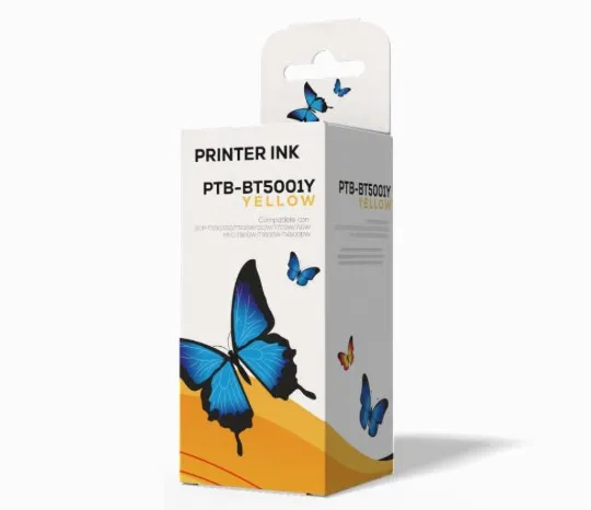 [PTB-BT5001Y-45ML] BOTELLA DE TINTA T 300 AMARILLO 45ML / ELITE