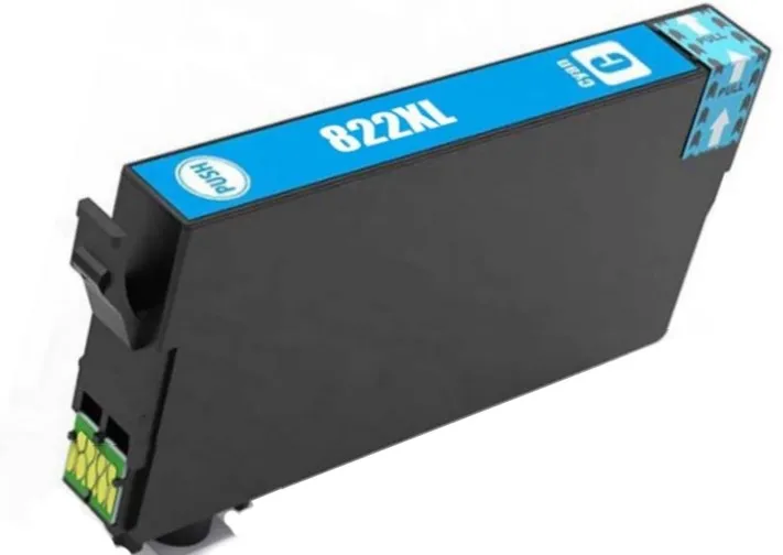 CARTUCHO DE TINTA T822 XL REMANUFACTURADO CYAN / GENERICO