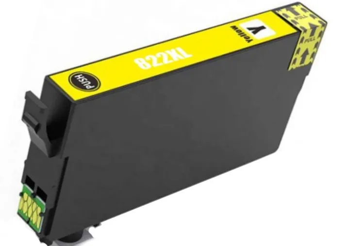 CARTUCHO DE TINTA T822 XL REMANUFACTURADO AMARILLO / GENERICO