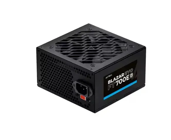 FUENTE DE PODER DE 700W COLOR NEGRO / ACTECK