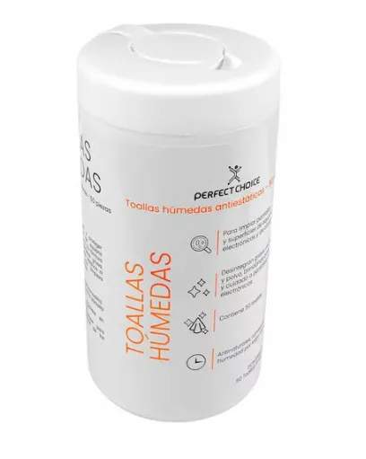 TOALLAS DE LIMPIEZA EQUIPO EXTERNO 50 HOJAS / PERFECT CHOICE