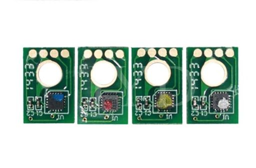 [32845572449] RICOH AFICIO MP C305 SET CHIP 4 COLORES / GENERICO