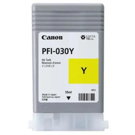 [CAN-TIN-030Y] CART. TINTA CANON PFI 030Y AMARILLO / CANON