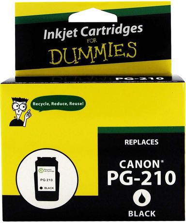 [PG-210] CARTUCHO DE TINTA CANON PG 210 NEGRO / INK FOR DUMMIES