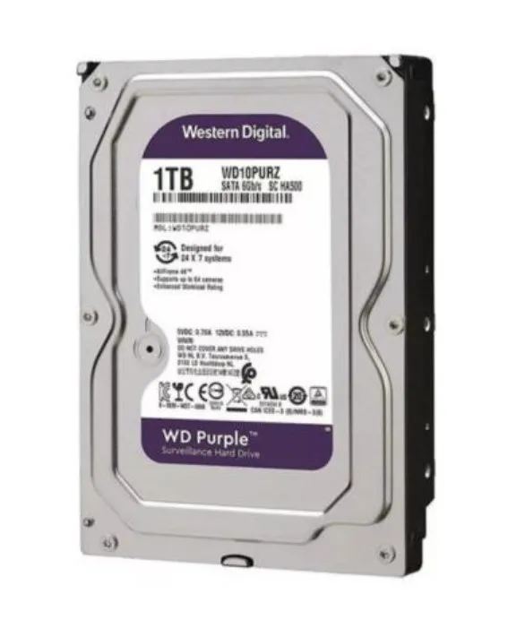 DISCO DURO 3.5  SATA III 1TB VIDEO VIGILANCIA / WESTERN DIGITAL