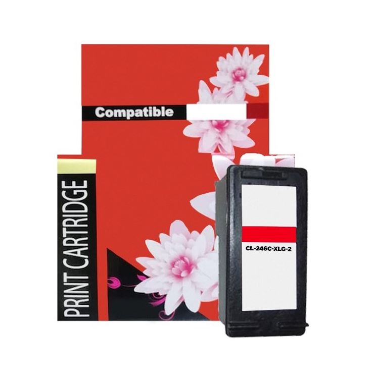 [CL-246C-XLG-2] CARTUCHO DE TINTA CL 246 XL TRICOLOR REMANUFACTURADO / COMPATIBLE NUEVO **DESCONTINUADO**