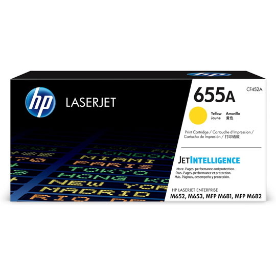 [HP-TO-CF452A] TONER ORIGINAL 655A AMARILLO / HEWLETT PACKARD