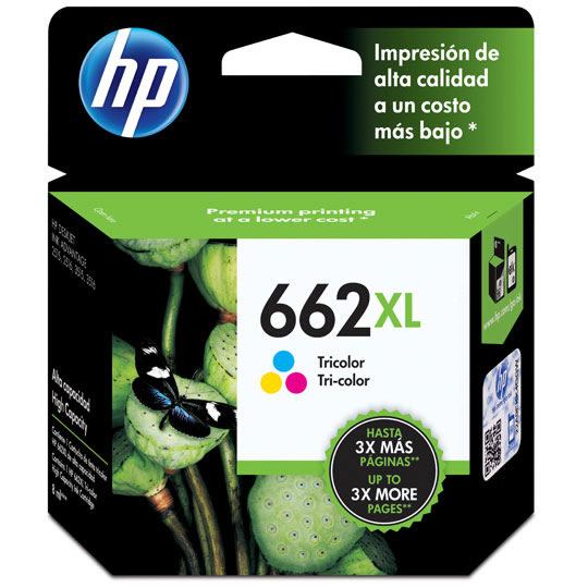 [HP-TIN-CZ106AL] CART. TINTA HP 662 XL TRICOLOR / HEWLETT PACKARD