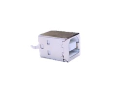 CONECTOR USB HEMBRA TIPO B 180° BLANCO / GENERICO