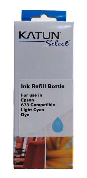[51317] BOTELLA DE TINTA L 800 CYAN LIGHT 100ML SELECT / KATUN