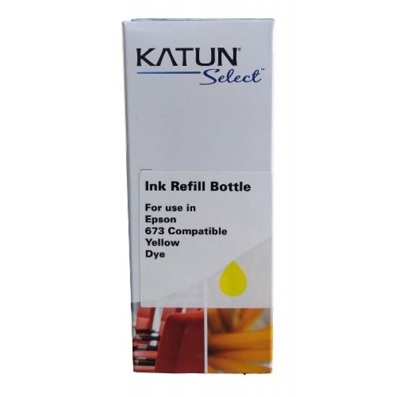 BOTELLA DE TINTA L 800 AMARILLA 100ML SELECT / KATUN