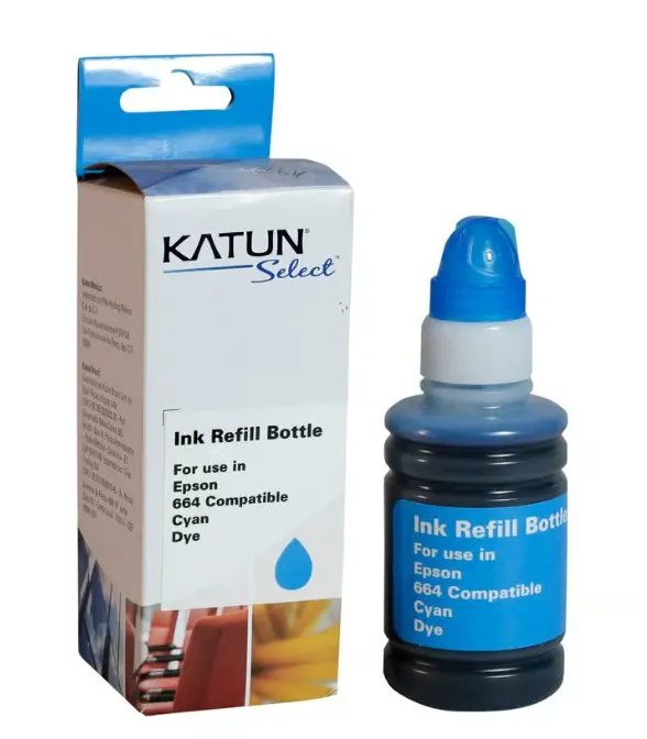 BOTELLA DE TINTA L 200 CYAN 100ML / KATUN