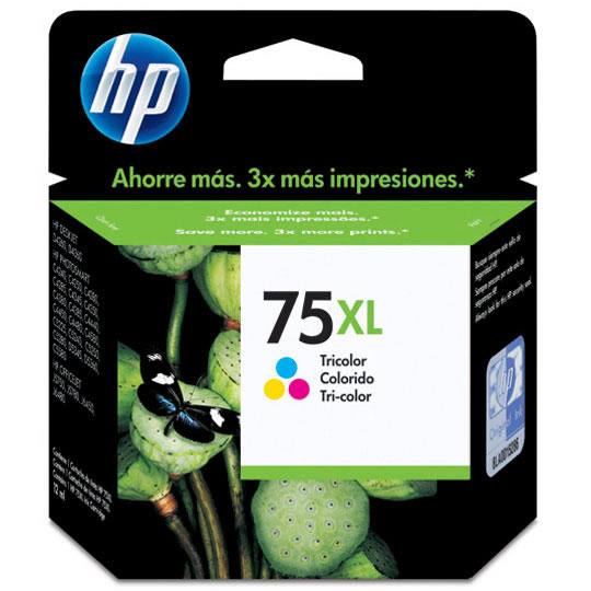 [HP-TIN-CB338WL] CART. TINTA HP 75XL TRICOLOR / HEWLETT PACKARD **DESCONTINUADO**