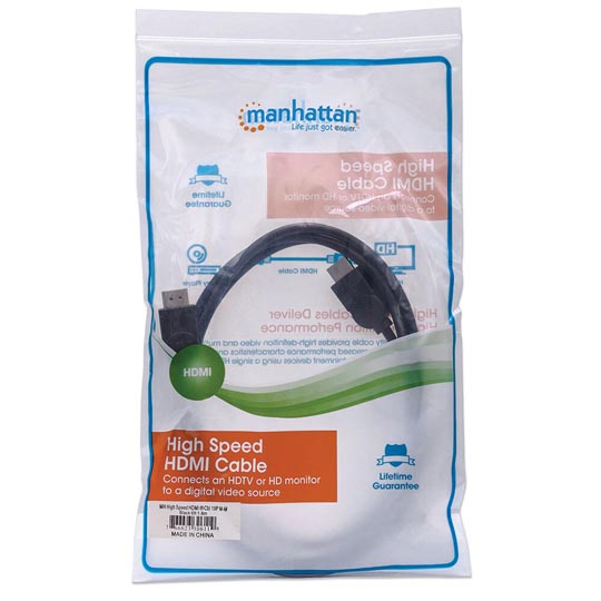 CABLE HDMI V1.3 M-M 1.8M BOLSA / MANHATTAN