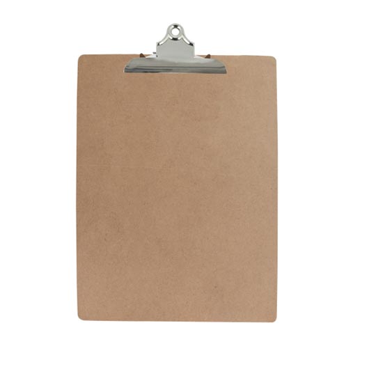 TABLA MDF CARTA CON GANCHO DE METAL /MAE