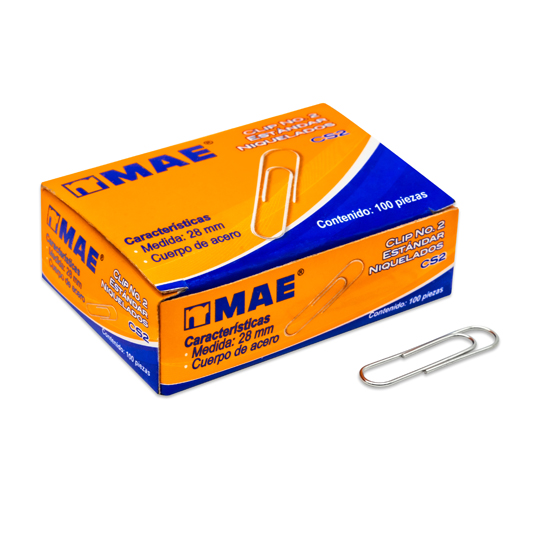 CLIP ESTÁNDAR NO.2 / MAE