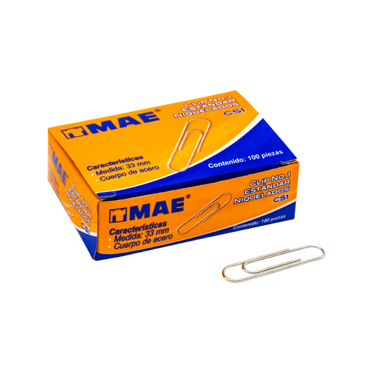 CLIP ESTÁNDAR NO.1 / MAE