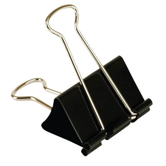 SUJETADOCUMENTOS DE 32 MM 12 PIEZAS / MAE