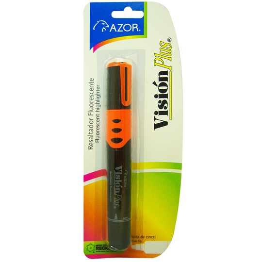 RESALTADOR VISION PLUS NARANJA / AZOR