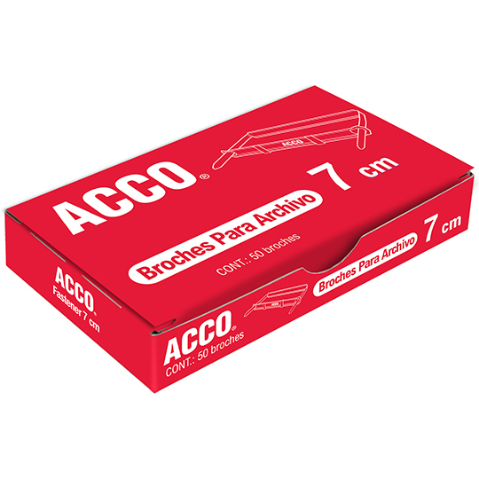 BROCHE DE 7 CM / ACCO