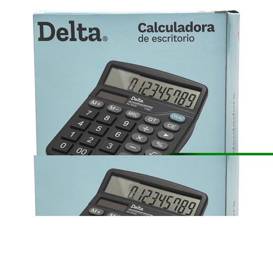CALCULADORA DE ESCRITORIO 12 DIGITOS / DELTA