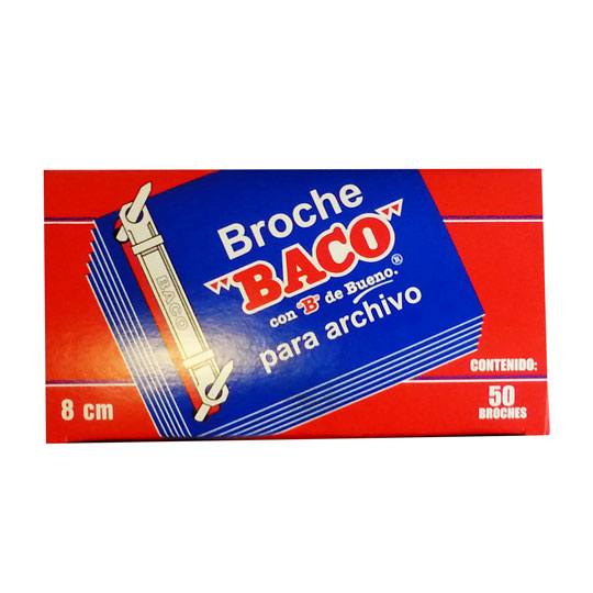 BROCHE BACO 8CM ECONOMICO / BACO