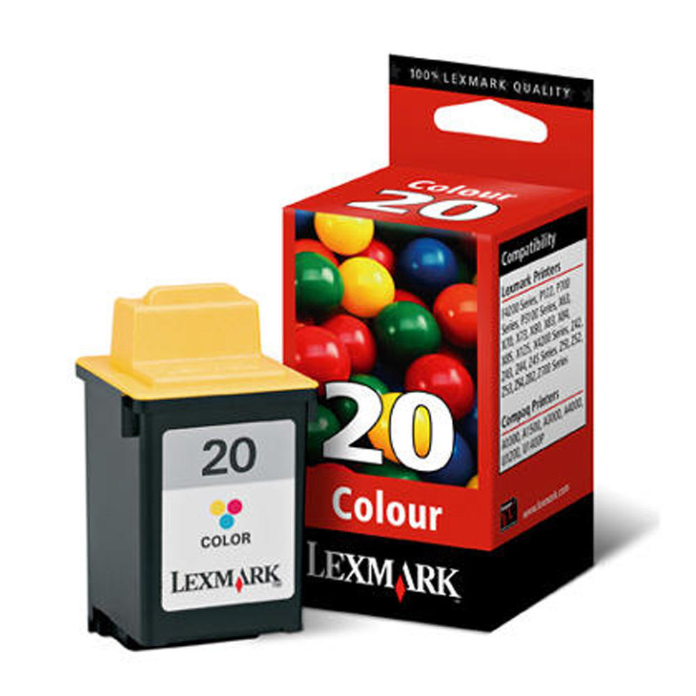 [6190] CART. TINTA LEXMARK 20 COLOR / LEXMARK **REMATE**
