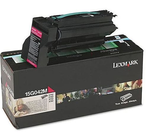 TONER ORIGINAL LEXMARK C 752 MAGENTA / LEXMARK **REMATE**