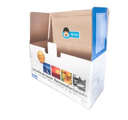 [CAJADIS240450] CAJA EXTRA CHICA TONER AZUL / CAJA BLANCA