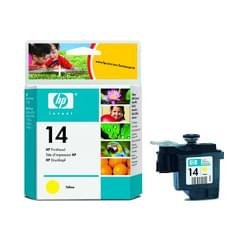 CART. TINTA CABEZAL HP 14 AMARILLO / HEWLETT PACKARD **REMATE**