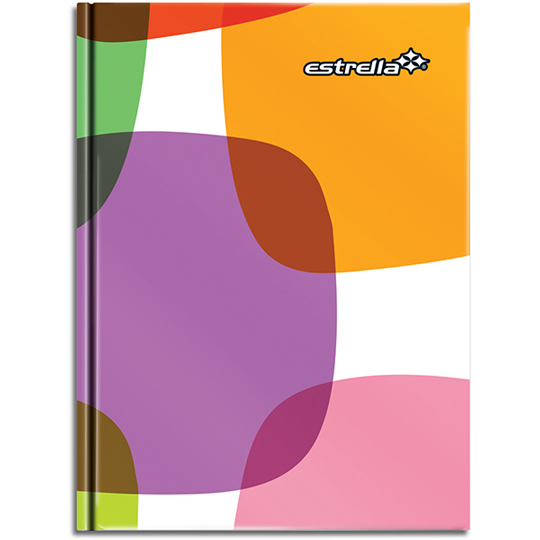 [EST-CUA-86] LIBRETA 1/4 PASTA DURA FORMA FRANCESA / ESTRELLA
