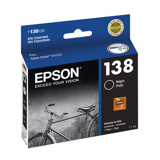 [EPS-TIN-T138120] CART. TINTA EPSON T138120-AL NEGRO / EPSON **DESCONTINUADO**
