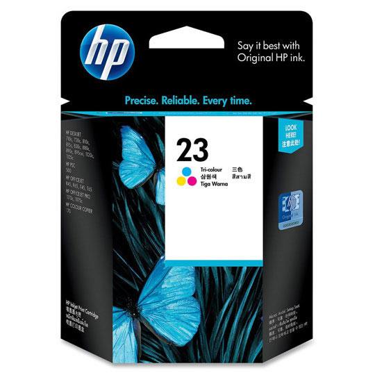 CART. TINTA HP 23 TRICOLOR / HEWLETT PACKARD **DESCONTINUADO**