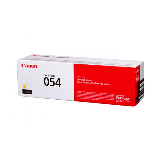TONER ORIGINAL CANON 054 AMARILLO 1.2K / CANON