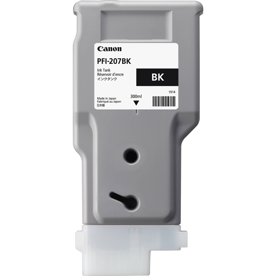 [CAN-TIN-207BK] CART. TINTA CANON PFI-207BK NEGRO / CANON **DESCONTINUADO**