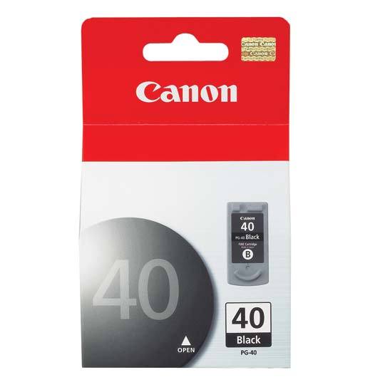 [CAN-TIN-PG40] CART. TINTA CANON PG 40 NEGRO / CANON **DESCONTINUADO**