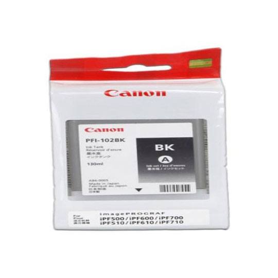 [CAN-TIN-102N] CART. TINTA CANON PFI 102 NEGRO / CANON **DESCONTINUADO**