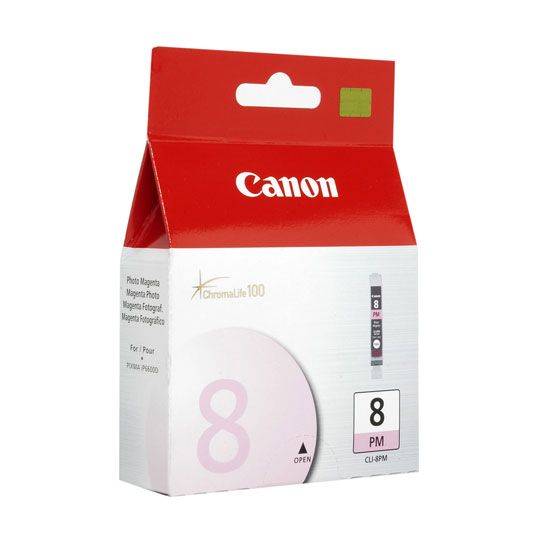 CART. TINTA CANON CLI 8 MAGENTA FOTOGRAFICO / CANON **DESCONTINUADO**